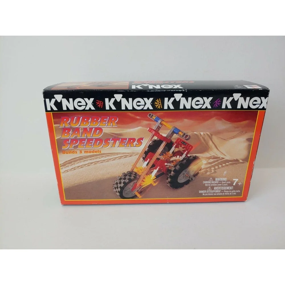 1996 Knex‎ Rubber Band Speedsters kit 11009 unopened